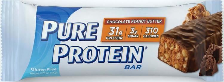 Protein bar Amazoncom Pure Protein High Protein Bar Chocolate Peanut Butter