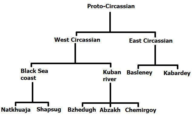 Proto-Circassian language