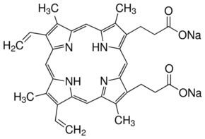 Protoporphyrin IX Protoporphyrin IX disodium salt 90 HPLC SigmaAldrich