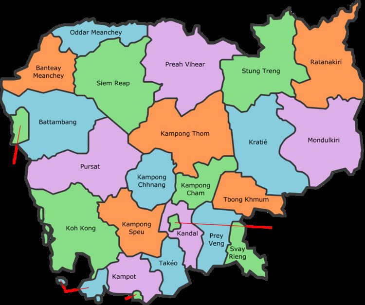 Provinces of Cambodia Provinces of Cambodia Wikipedia