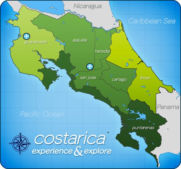 Provinces of Costa Rica Provinces of Costa Rica Ready to Explore The Essential Costa Rica