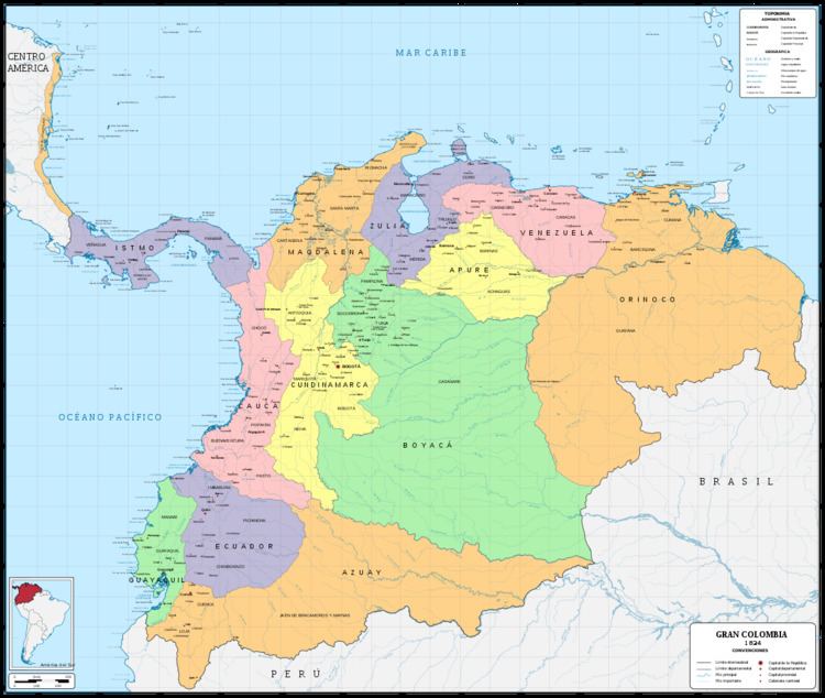 Provinces of Gran Colombia