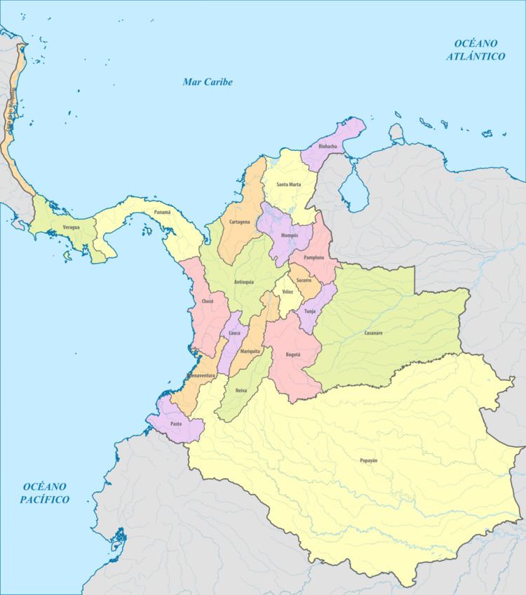 Provinces of the Republic of New Granada
