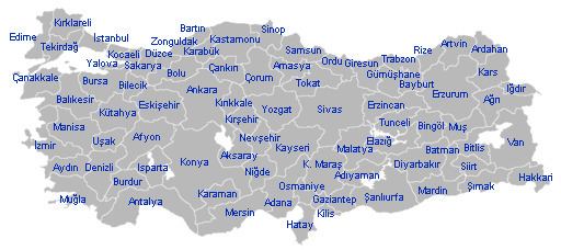 Provinces of Turkey FileTurkey Provincespng Wikimedia Commons