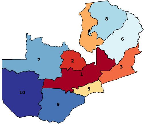 Provinces of Zambia