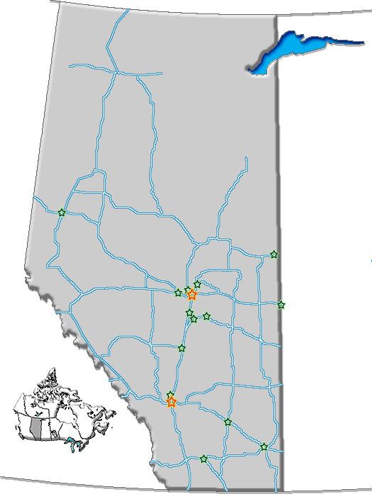 Provincial historic sites of Alberta