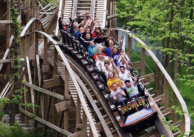 Prowler (roller coaster) 1000 images about Worlds of fun on Pinterest Patriots Parks and