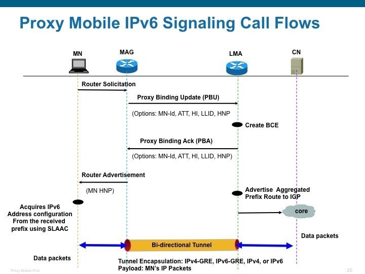 Proxy Mobile IPv6