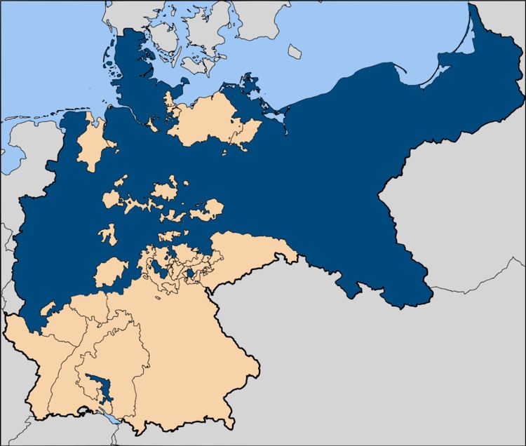 The Kingdom of Prussia within the German Empire