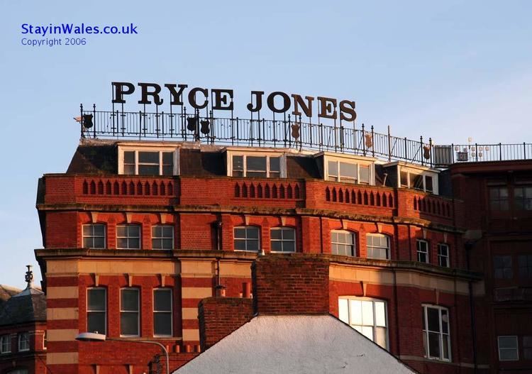Pryce Pryce-Jones Pryce Jones building Newtown