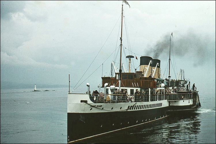 PS Jeanie Deans Jeanie Deans paddle steamer Dunoon 1961 Sadly long gone Flickr