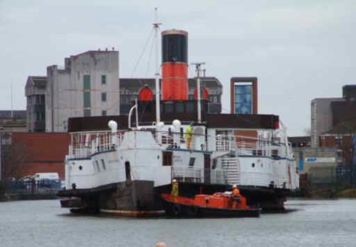 PS Lincoln Castle Stephen Grimsby in Picture Paddle Steamer Lincoln Castle
