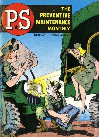 PS, The Preventive Maintenance Monthly PS The Preventive Maintenance Monthly 1951 comic books