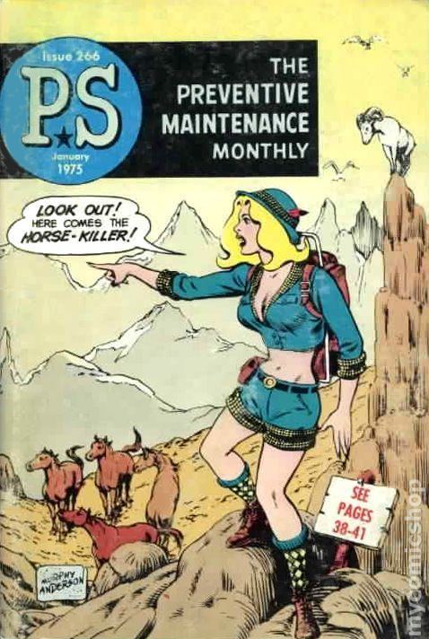 PS, The Preventive Maintenance Monthly PS The Preventive Maintenance Monthly 1951 comic books
