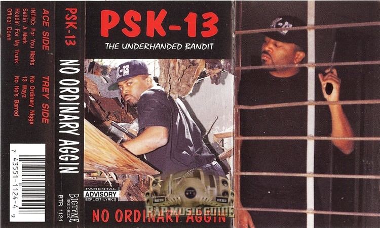 PSK-13 PSK13 No Ordinary Aggin Cassette Tape Rap Music Guide