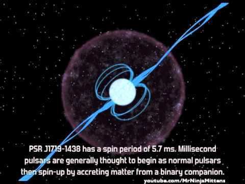 PSR J1719-1438 Diamond Planet quot PSR J17191438 b YouTube