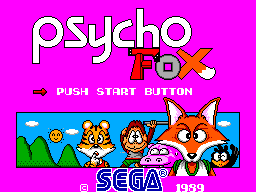 Psycho Fox Play Psycho Fox Sega Master System online Play retro games online
