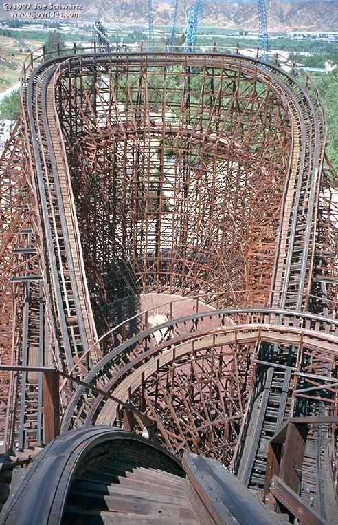 Psyclone (roller coaster) Psyclone roller coaster at Six Flags Magic Mountain roller coaster