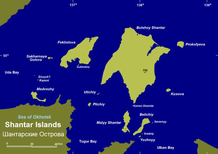 Ptichy Island (Shantar Islands)