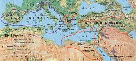 ptolemaic kingdom map