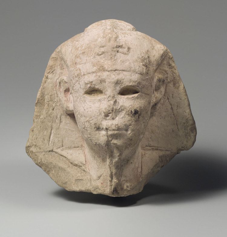 Ptolemy VI Philometor Head of a king as Khepri possibly Ptolemy VI Philometor Work of