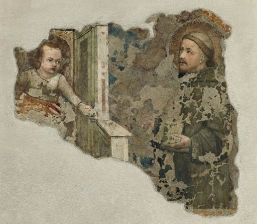 Puccio Capanna Madonna mit Kind und dem hl Franziskus Puccio Capanna as art