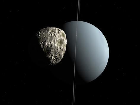 Puck (moon) Artist39s Concept of How Uranus and its Tiny Moon Puck Photographic