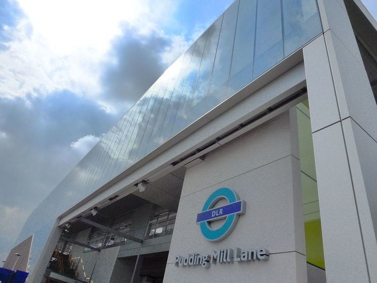 Pudding Mill Lane DLR station