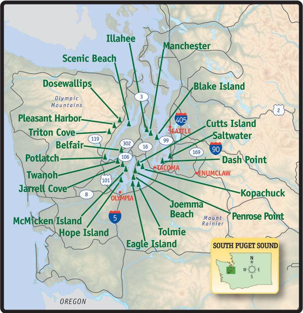 Puget Sound region South Puget Sound Region Washington State Parks and Recreation