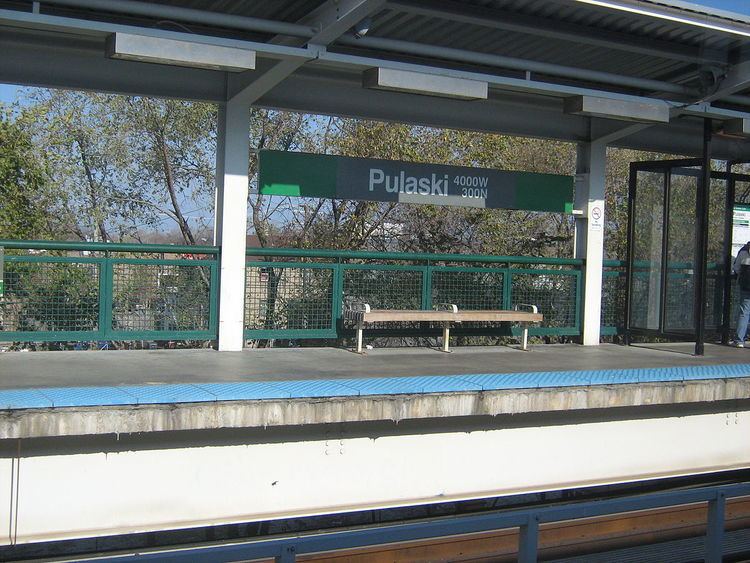 Pulaski (CTA Green Line station)