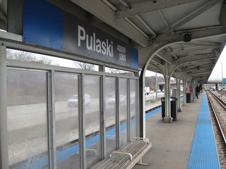 Pulaski station (CTA Blue Line)