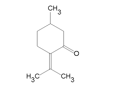 Pulegone Pulegone C10H16O ChemSynthesis