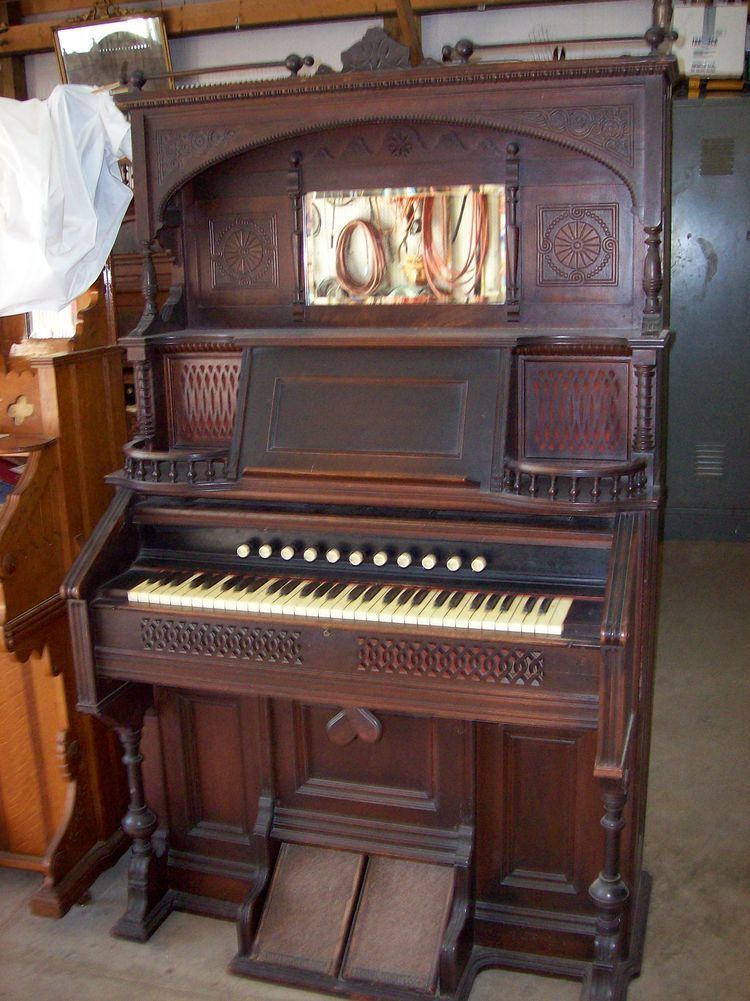 Pump organ List of Organs