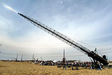 Pumpkin chucking Nothing says fall like pumpkinchucking events grow in popularity