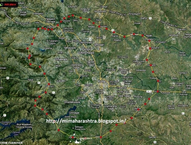 Pune Ring Road Map