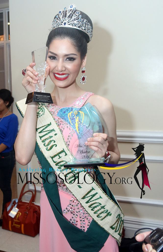 Punika Kulsoontornrut Missosology39s Choice for Miss Earth 2013 is Miss Thailand