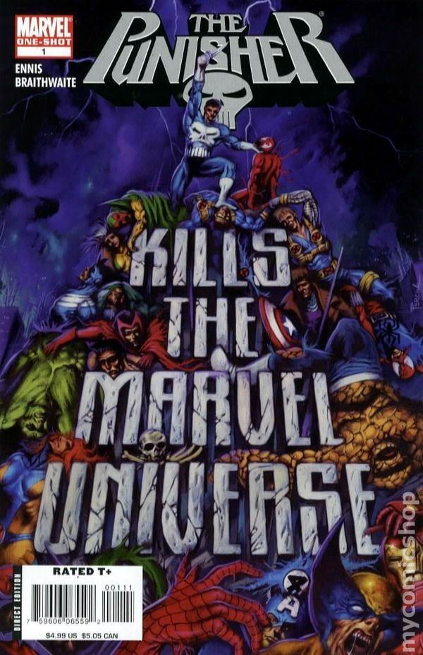 Punisher Kills the Marvel Universe Punisher Kills the Marvel Universe 2008 Edition comic books