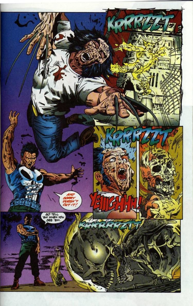 Punisher Kills the Marvel Universe Wolverine was killed by Punisher Wolverine Comic Vine
