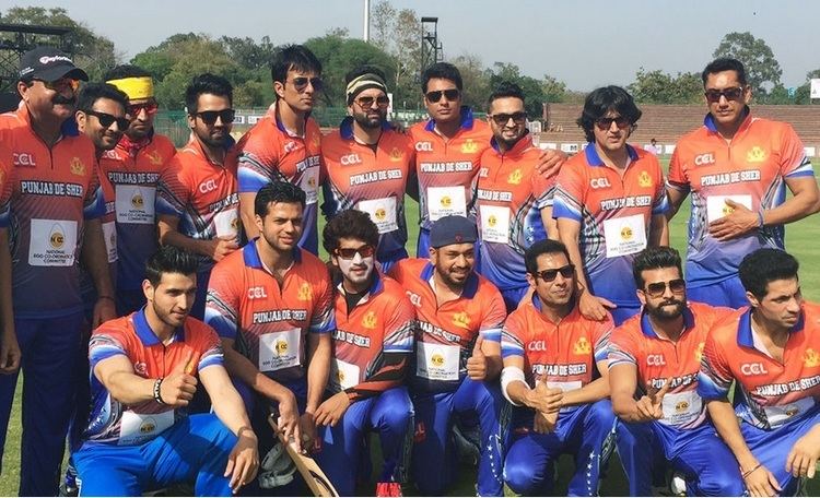 Punjab De Sher Punjab De Sher Team Squad CCL7 Officials Brand Ambassadors Team