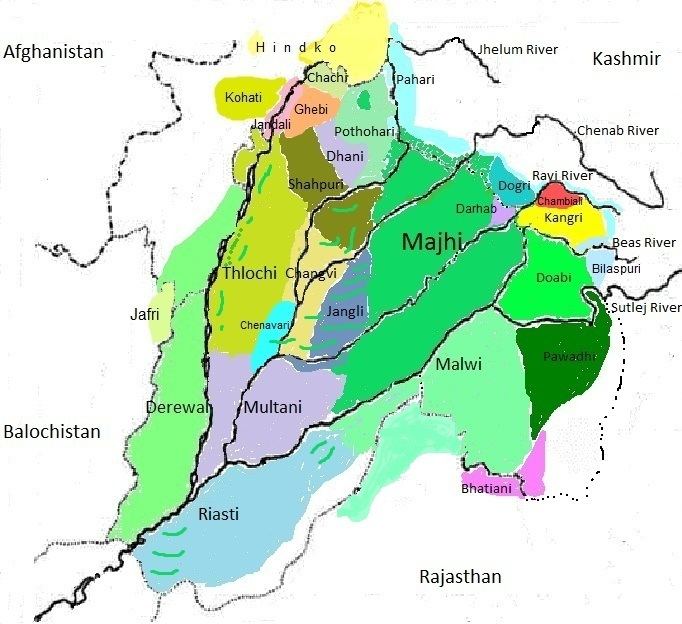 Punjabi dialects