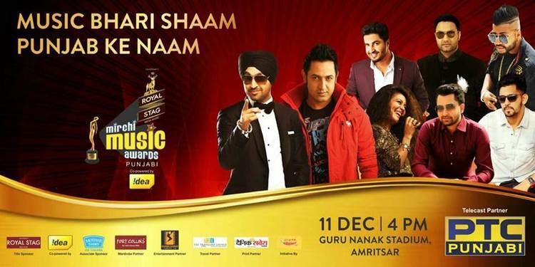 Punjabi Music Awards Winner List Mirchi Punjabi Music Awards 2015 Punjabigroovescom