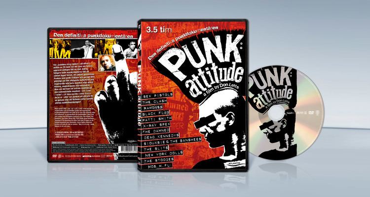 Punk: Attitude Punk Attitude 2005 DVD Cover Kellerman Design