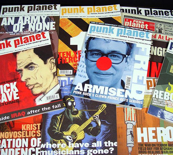 Punk Planet Zines and underground comics of the 1980s and 1990s