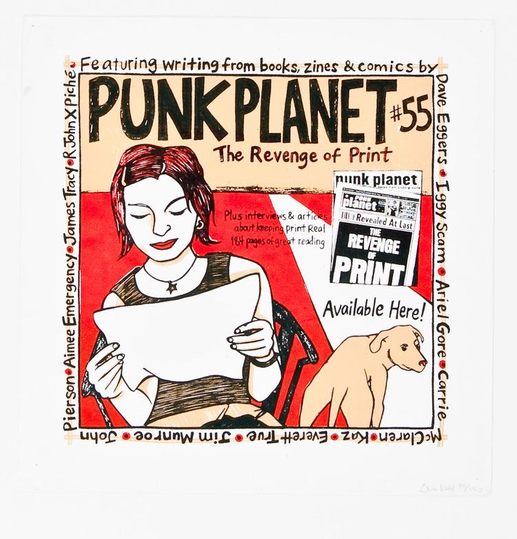 Punk Planet Lot Detail Punk Planet 55 The Revenge of Print Original Poster