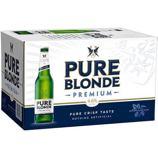 Pure Blonde Pure Blonde Premium Low Carb Lager Stubbies Woolworths
