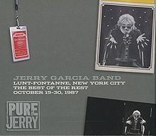 Pure Jerry: Lunt-Fontanne, New York City, The Best of the Rest, October 15–30, 1987 httpsuploadwikimediaorgwikipediaenthumb3