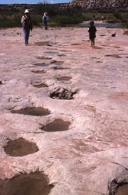 Purgatoire River track site