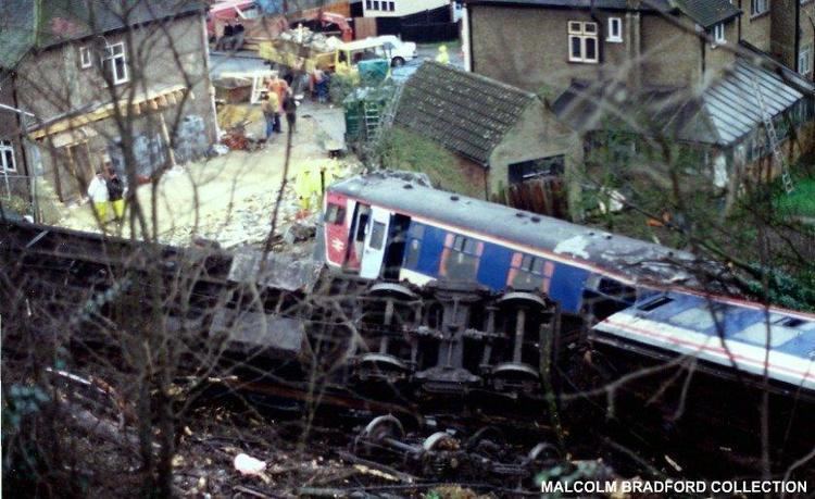 Purley station rail crash THE SUSSEX MOTIVE POWER DEPOTS