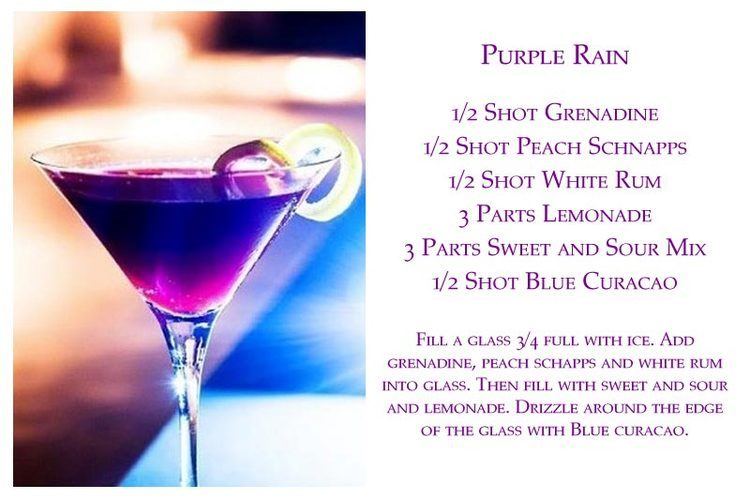 Purple Rain (drink) Purple Rain Recipe