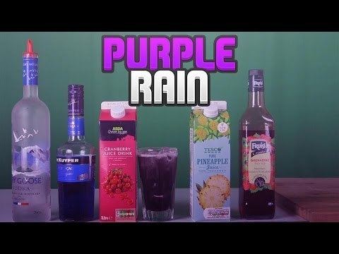Purple Rain (drink) PURPLE RAIN YouTube